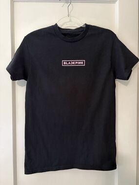 Official BLACKPINK Born Pink World Tour T-Shirt 2023 Black Small K-pop Concert